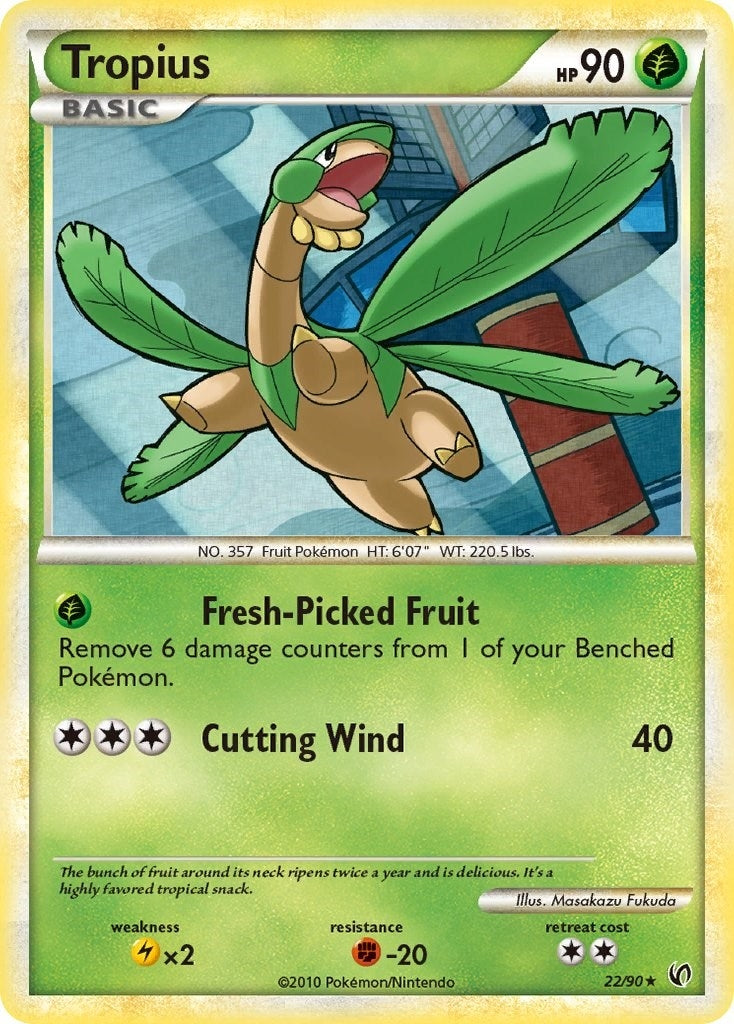 Image for Tropius (22/90) (Undaunted) (UD) - Pokemon