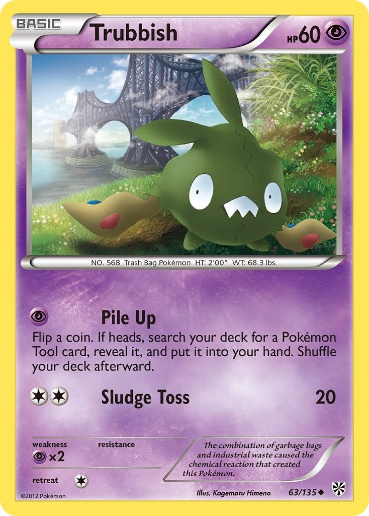 Image for Trubbish (63) (63/135) (Plasma Storm) (PLS) - Pokemon