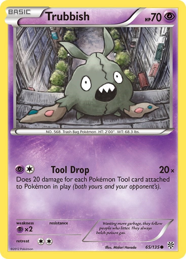 Image for Trubbish (65) (65/135) (Plasma Storm) (PLS) - Pokemon