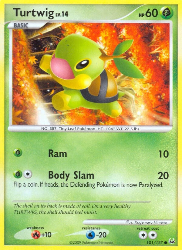 Image for Turtwig (101/127) (Platinum) (PL) - Pokemon