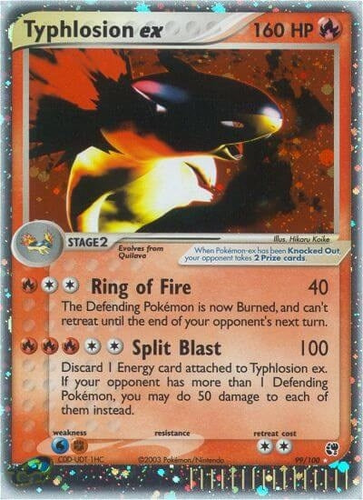 Image for Typhlosion ex (99/100) (EX Sandstorm) (SS) - Pokemon