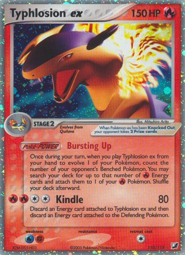 Image for Typhlosion ex (110/115) (EX Unseen Forces) (UF) - Pokemon