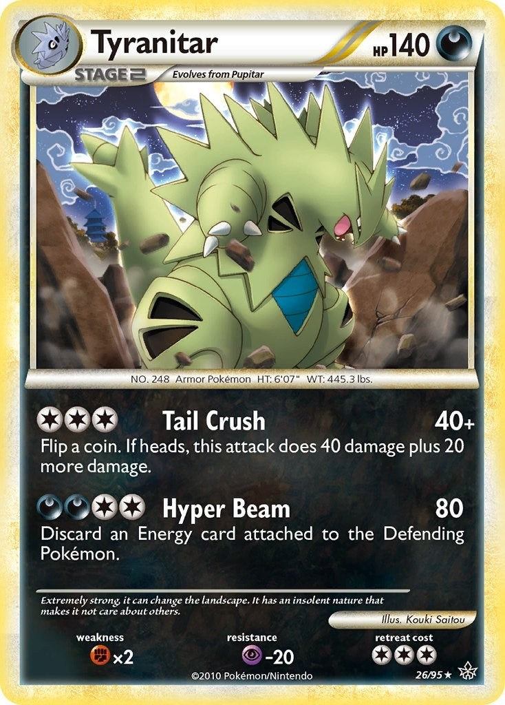 Image for Tyranitar (26/95) (Unleashed) (UL) - Pokemon