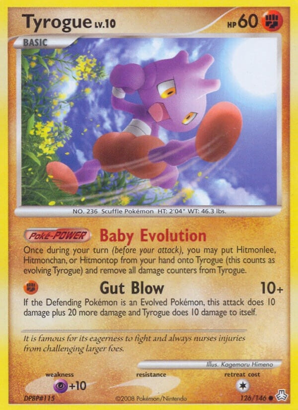 Image for Tyrogue (126/146) (Legends Awakened) (LA) - Pokemon