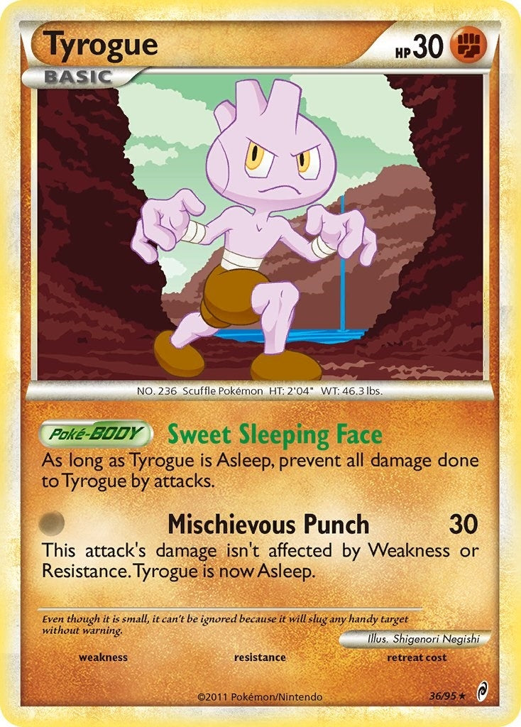 Image for Tyrogue (36/95) (Call of Legends) (CL) - Pokemon