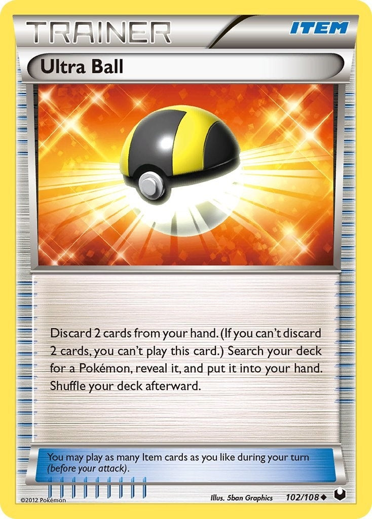 Image for Ultra Ball (102/108) (Dark Explorers) (DEX) - Pokemon
