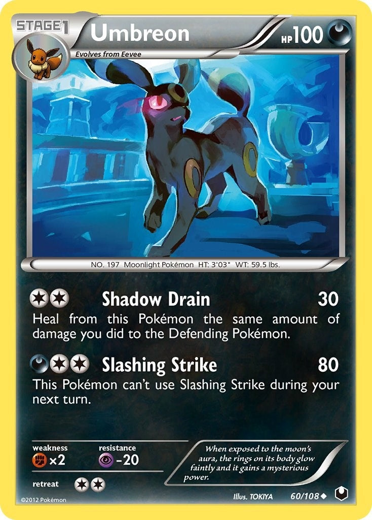 Image for Umbreon (60) (60/108) (Dark Explorers) (DEX) - Pokemon