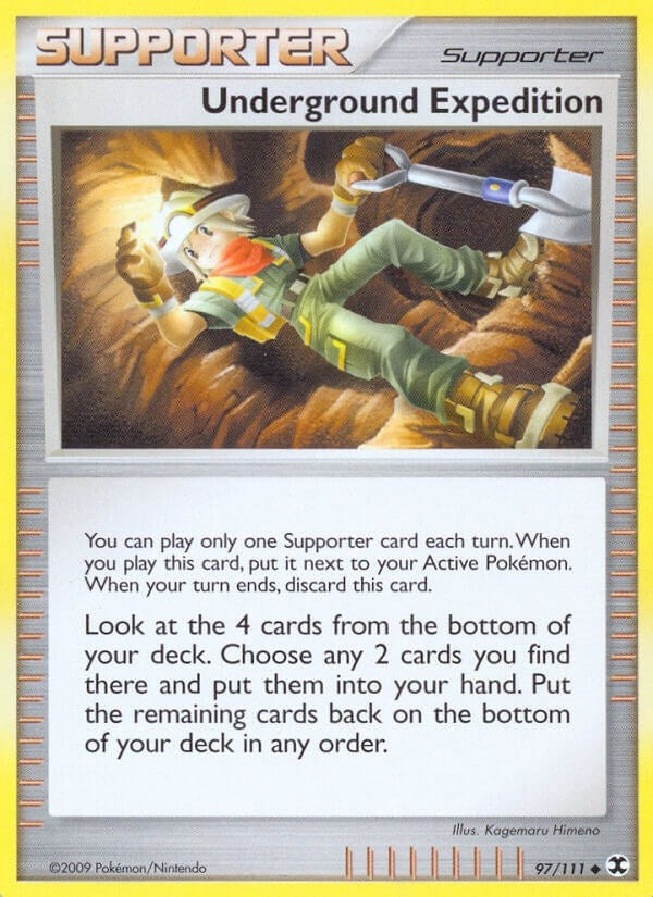 Image for Underground Expedition (97/111) (Rising Rivals) (RR) - Pokemon