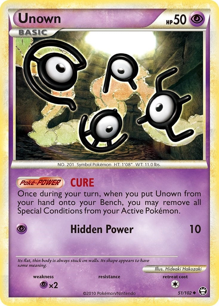 Image for Unown (51/102) (Triumphant) (TM) - Pokemon