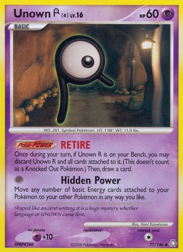 Image for Unown (R) (77/146) (Legends Awakened) (LA) - Pokemon