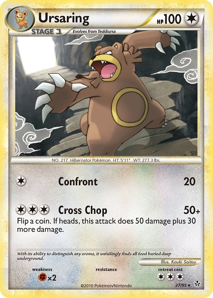 Image for Ursaring (27/95) (Unleashed) (UL) - Pokemon