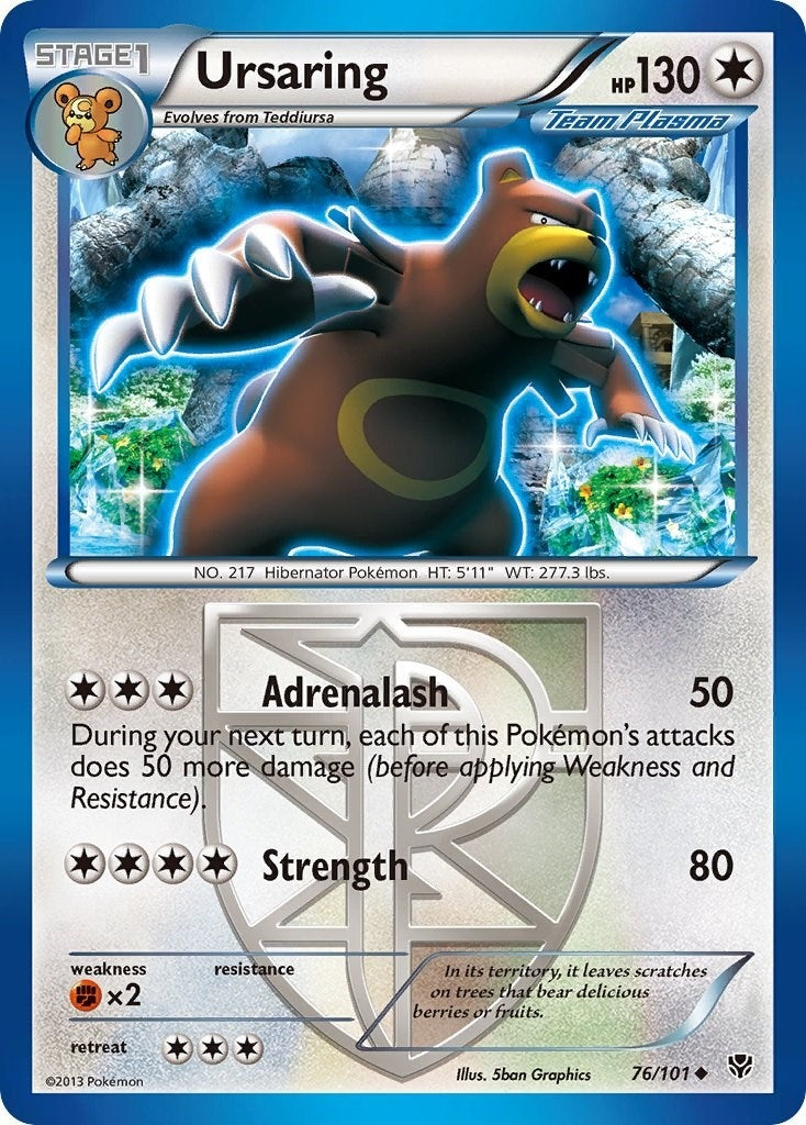 Image for Ursaring (Team Plasma) (76/101) (Plasma Blast) (PLB) - Pokemon