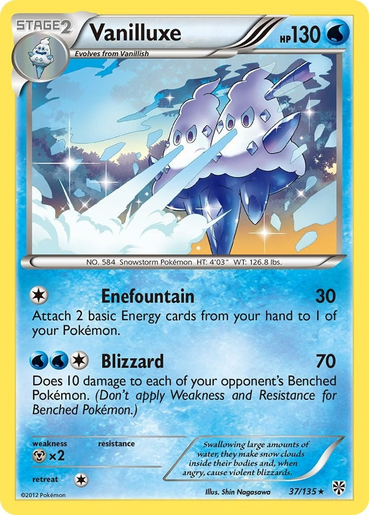 Image for Vanilluxe (37/135) (Plasma Storm) (PLS) - Pokemon