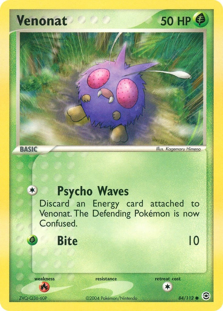 Image for Venonat (84/112) (EX FireRed & LeafGreen) (RG) - Pokemon