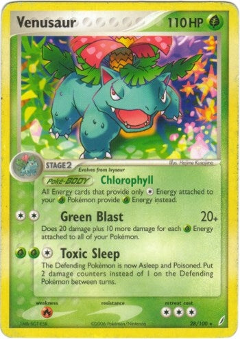 Image for Venusaur (28/100) (EX Crystal Guardians) (CG) - Pokemon