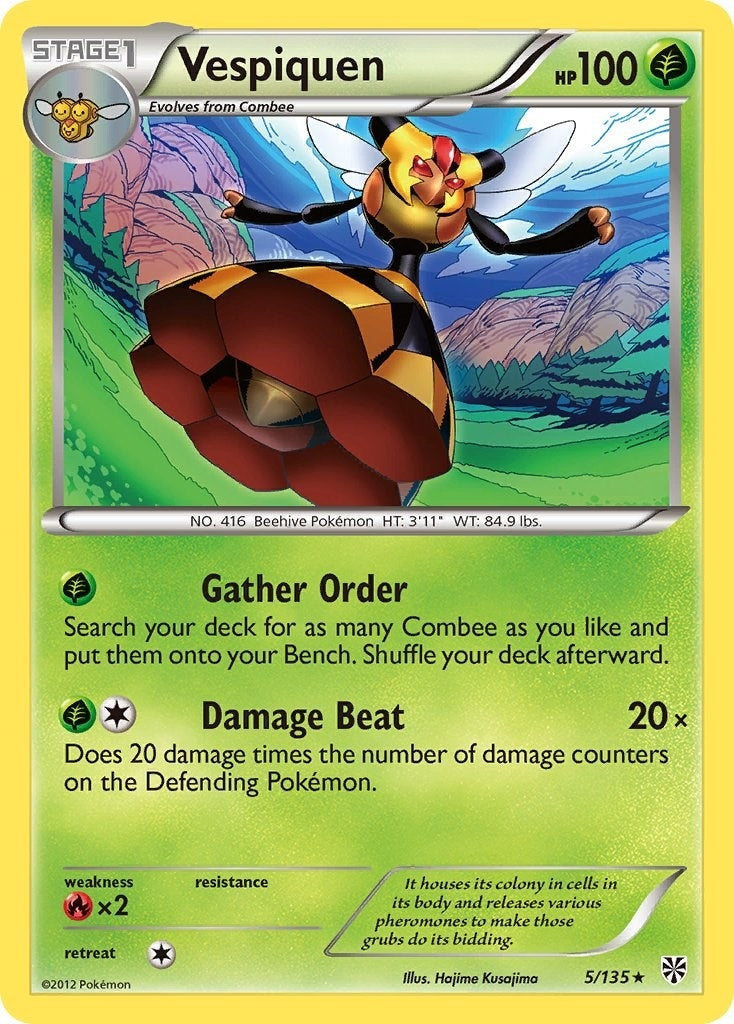 Image for Vespiquen (5/135) (Plasma Storm) (PLS) - Pokemon
