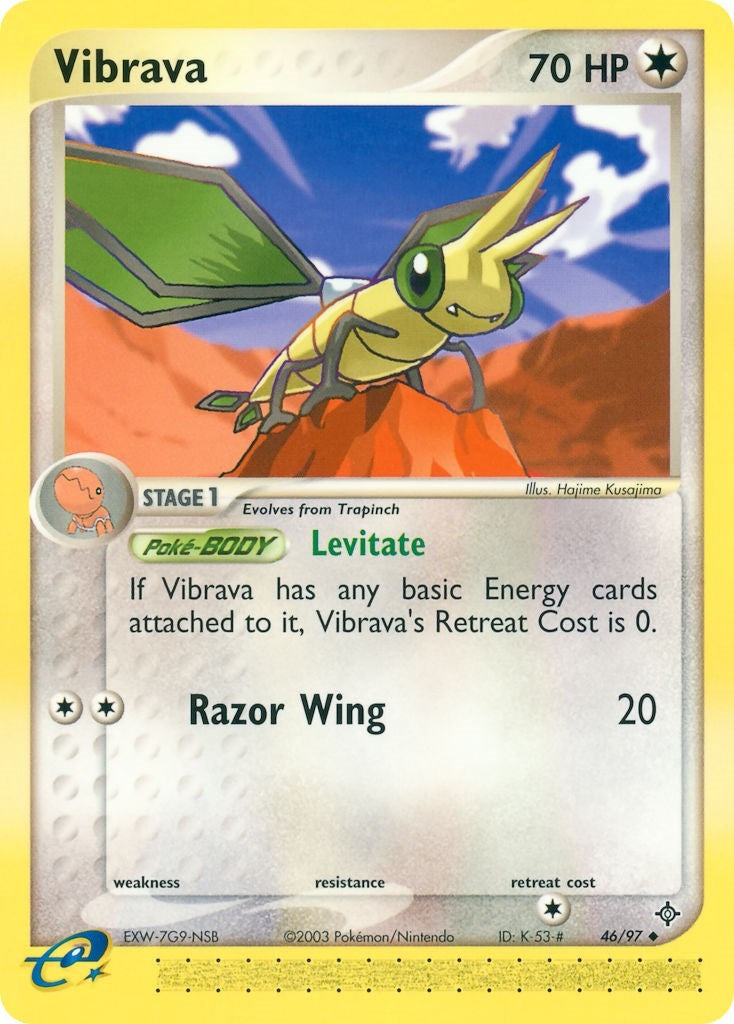Image for Vibrava (46/97) (EX Dragon) (DR) - Pokemon