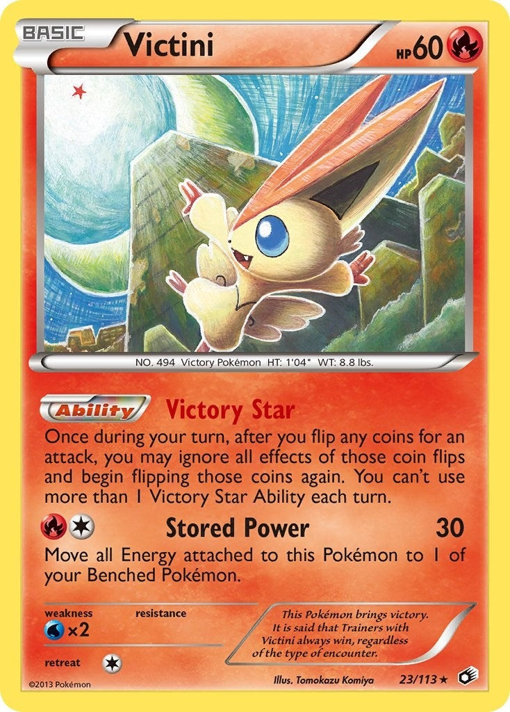 Image for Victini (23/113) (Legendary Treasures) (LTR) - Pokemon