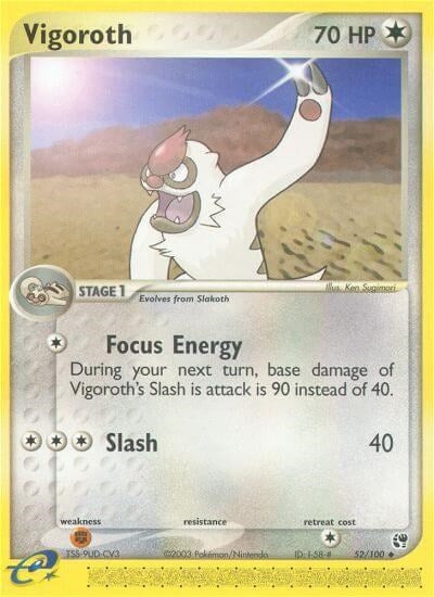 Image for Vigoroth (52/100) (EX Sandstorm) (SS) - Pokemon