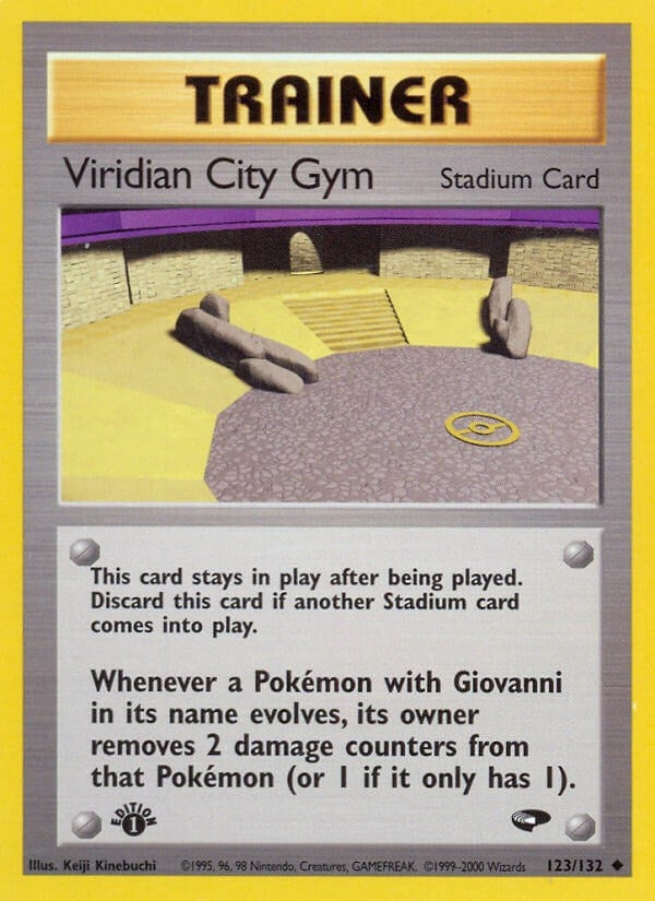 Image for Viridian City Gym (123/132) (Gym Challenge) (G2) - Pokemon