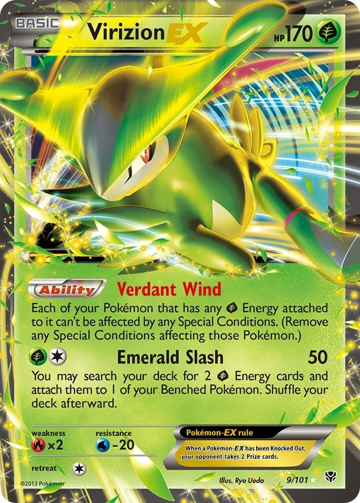 Image for Virizion EX (9/101) (Plasma Blast) (PLB) - Pokemon