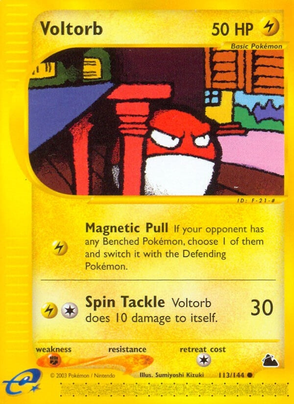 Image for Voltorb (113/144) (Skyridge) (SK) - Pokemon