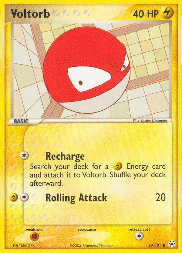 Image for Voltorb (80/101) (EX Hidden Legends) (HL) - Pokemon
