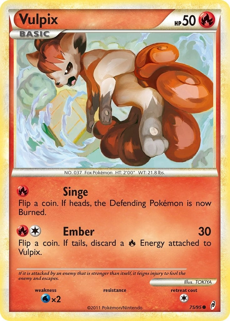 Image for Vulpix (75/95) (Call of Legends) (CL) - Pokemon