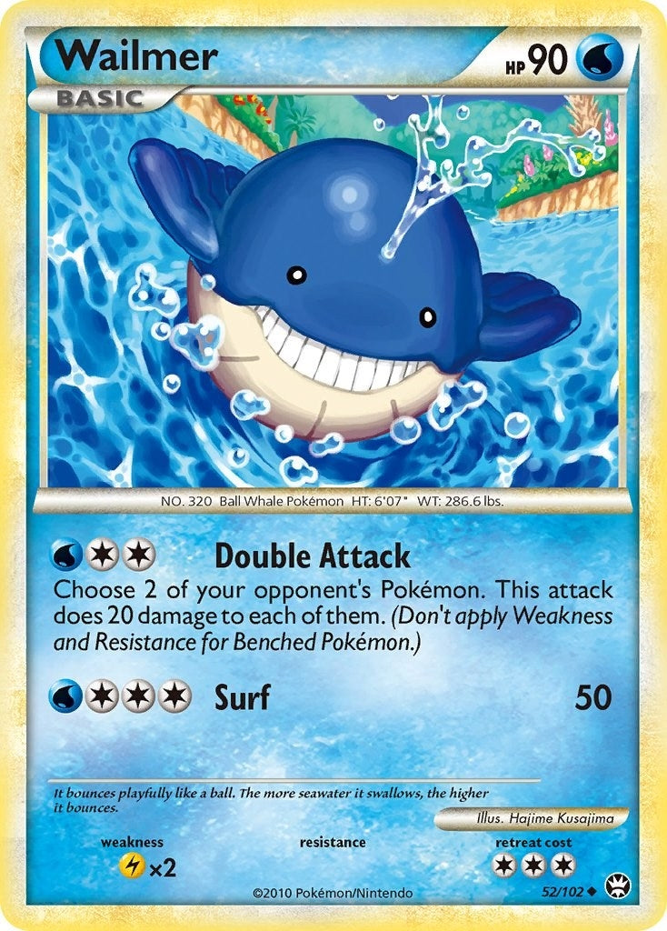 Image for Wailmer (52/102) (Triumphant) (TM) - Pokemon