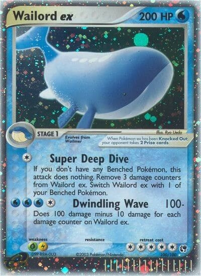 Image for Wailord ex (100/100) (EX Sandstorm) (SS) - Pokemon
