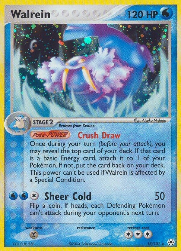 Image for Walrein (15/101) (EX Hidden Legends) (HL) - Pokemon