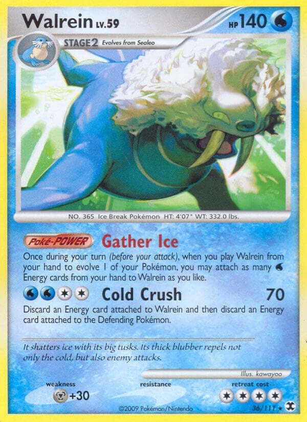 Image for Walrein (36/111) (Rising Rivals) (RR) - Pokemon