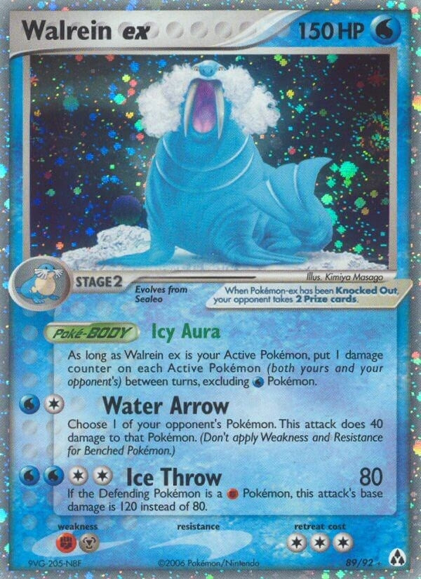 Image for Walrein ex (89/92) (EX Legend Maker) (LM) - Pokemon
