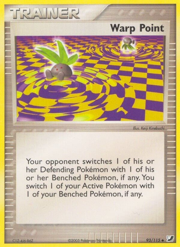 Image for Warp Point (93/115) (EX Unseen Forces) (UF) - Pokemon