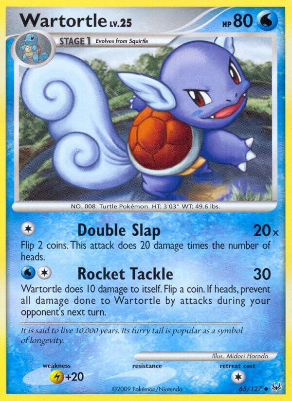 Image for Wartortle (65/127) (Platinum) (PL) - Pokemon