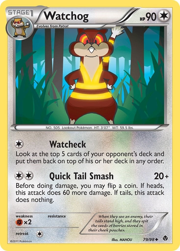 Image for Watchog (79/98) (Emerging Powers) (EPO) - Pokemon