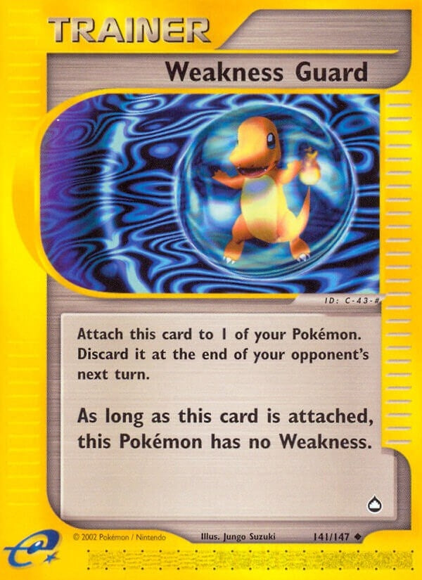 Image for Weakness Guard (141/147) (Aquapolis) (AQ) - Pokemon