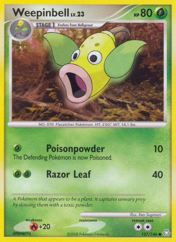 Image for Weepinbell (127/146) (Legends Awakened) (LA) - Pokemon