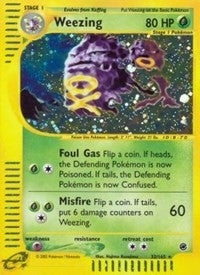 Image for Weezing (32) (032/165) (Expedition) (EX) - Pokemon