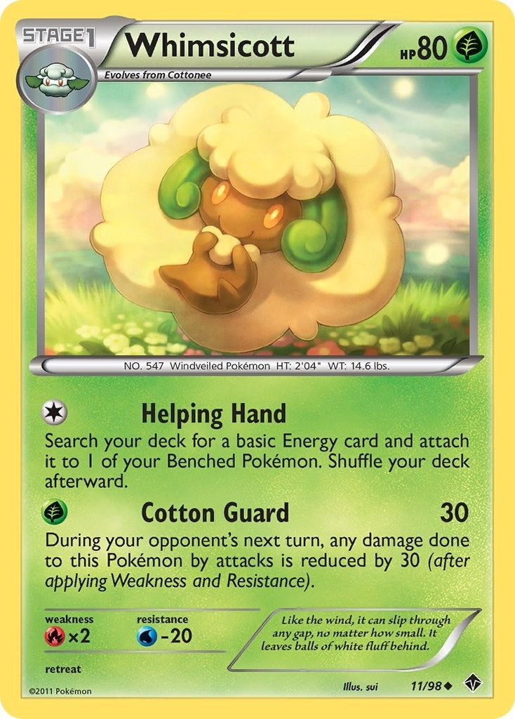 Image for Whimsicott (11) (11/98) (Emerging Powers) (EPO) - Pokemon