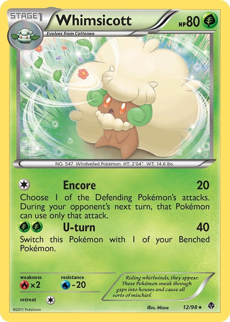 Image for Whimsicott (12) (12/98) (Emerging Powers) (EPO) - Pokemon