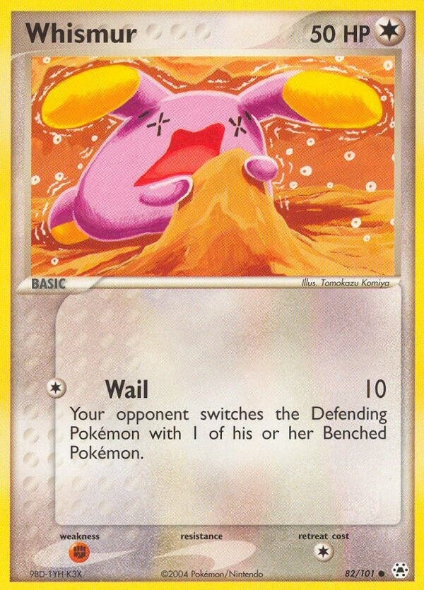 Image for Whismur (82/101) (EX Hidden Legends) (HL) - Pokemon