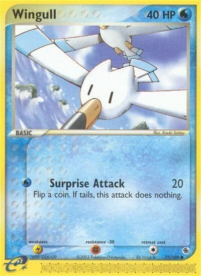 Image for Wingull (77/109) (EX Ruby and Sapphire) (RS) - Pokemon