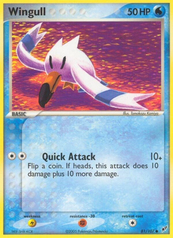 Image for Wingull (81/107) (EX Deoxys) (DX) - Pokemon