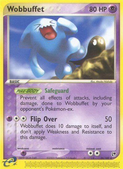 Image for Wobbuffet (26/100) (EX Sandstorm) (SS) - Pokemon