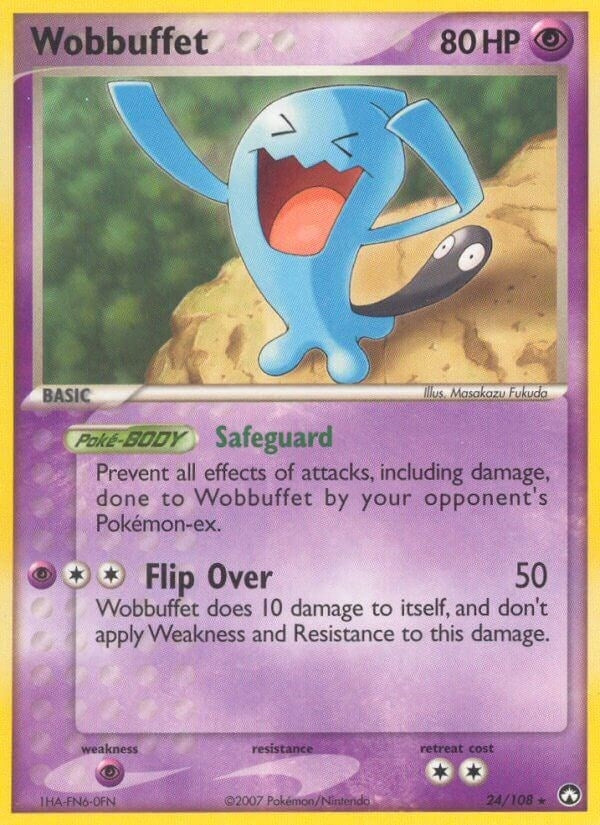 Image for Wobbuffet (24/108) (EX Power Keepers) (PK) - Pokemon
