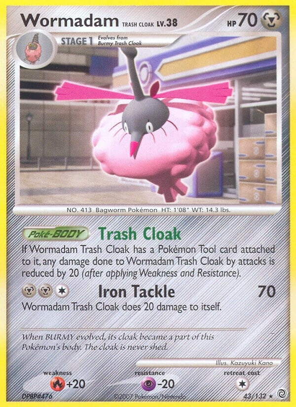 Image for Wormadam Trash Cloak (43/132) (Secret Wonders) (SW) - Pokemon