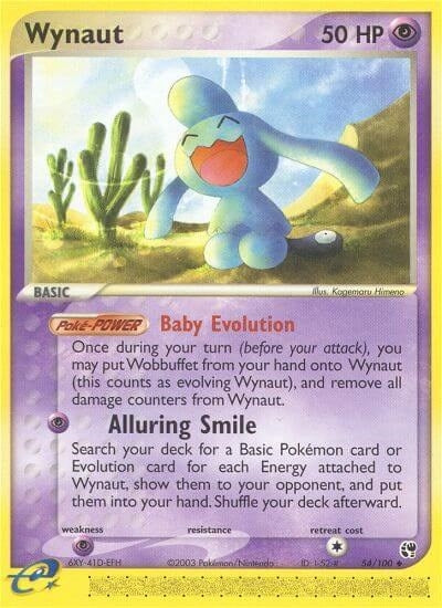 Image for Wynaut (54/100) (EX Sandstorm) (SS) - Pokemon