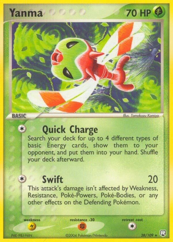 Image for Yanma (28/109) (EX Team Rocket Returns) (RR) - Pokemon