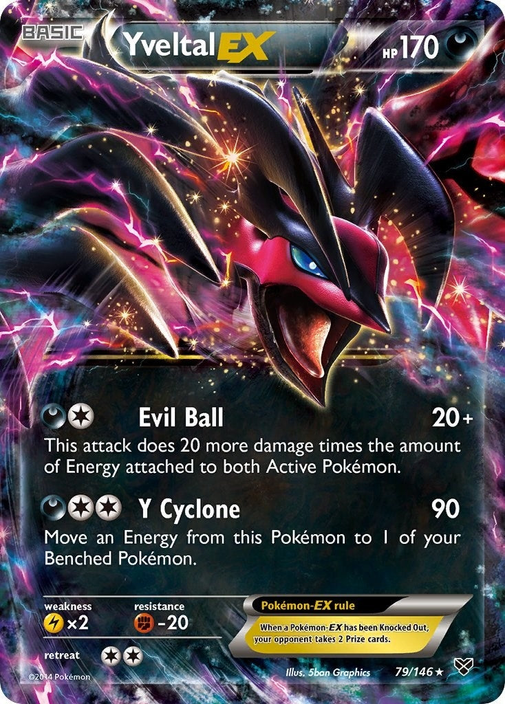 Image for Yveltal EX (79/146) (XY Base Set) (XY) - Pokemon